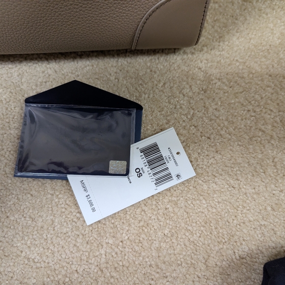 NWT Ralph Lauren Collection Ricky 33, Pebbled Taupe - Picture 9 of 10